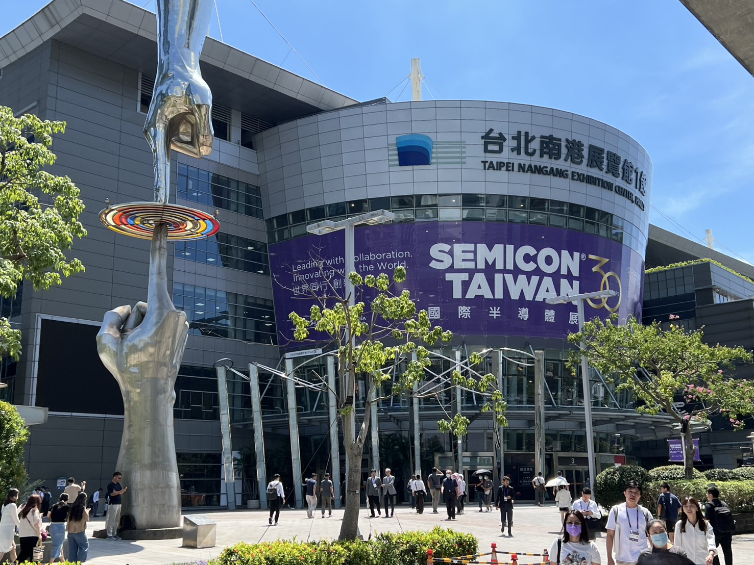 SEMICON 2025 展會現場